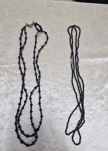 Accessorize Bej Taşlı Uzun Zincir Kolye