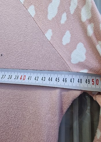 Pembe Uzun Kollu Hamile ve Emzirme Gecelik - Görsel 3