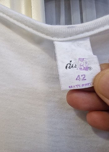 Uzun Kollu Beyaz Midi Kadın Sabahlık - Görsel 2