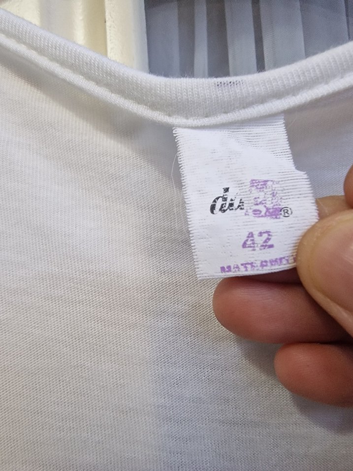 Uzun Kollu Beyaz Midi Kadın Sabahlık - Görsel 2