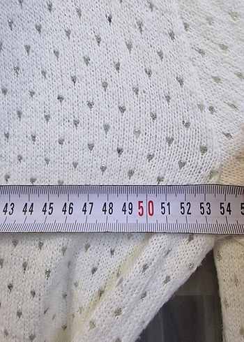 Nakışlı Beyaz Midi Kadın Sabahlık - Görsel 3