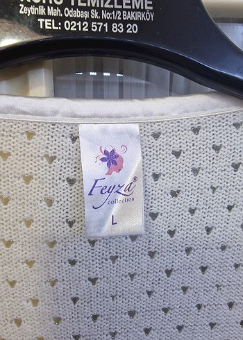 Nakışlı Beyaz Midi Kadın Sabahlık - Görsel 2