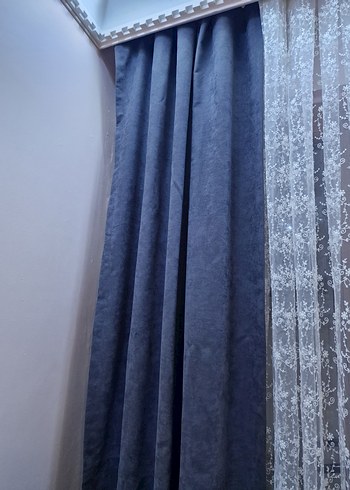 Gri Düz Fon Perde - Görsel 5