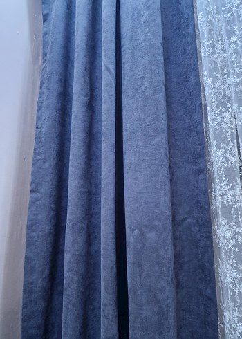 Gri Düz Fon Perde - Görsel 4