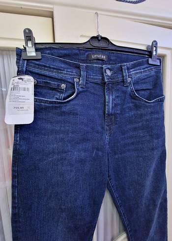 Diğer Erkek Lacivert Normal Boy Kot Pantolon