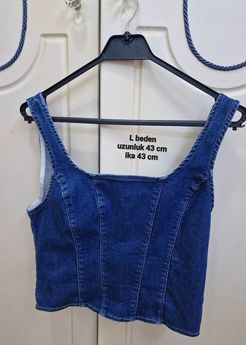 Mavi Denim Kadın Bustiyer, Midi Boy, Straplez