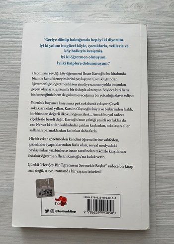 Her Şey Bir Öğretmeni Sevmekle Başlar - İhsan Kartoğlu