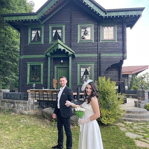Diğer Nikah elbisesi Saten