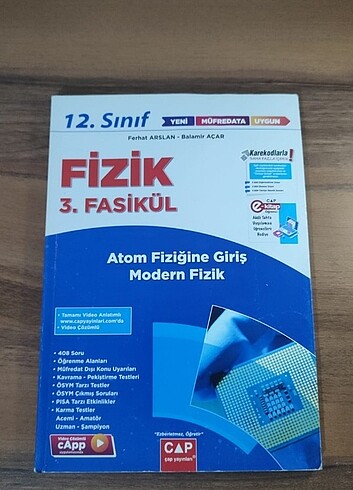 Ayt fizik 3. Fasikül 