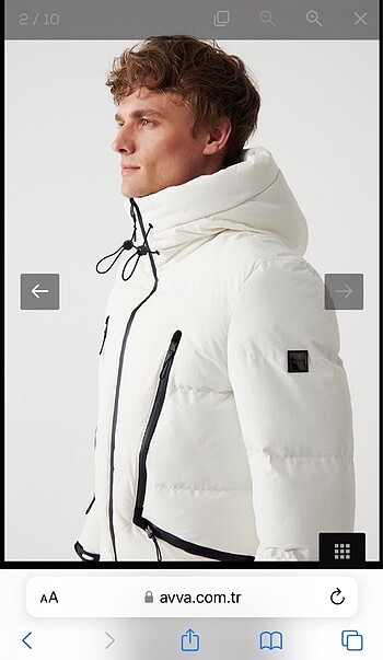 Avva Erkek Mont Kaban - Görsel 5