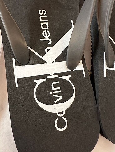 Calvin Klein Erkek Terlik Siyah - Görsel 4
