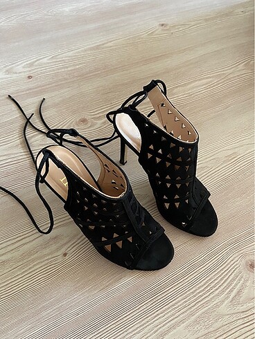 İnci Süet Kadın Ayakkabısı - Görsel 5