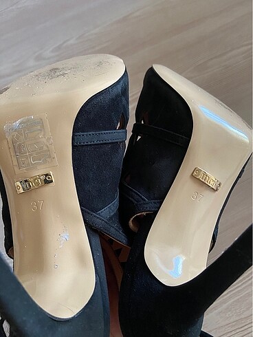 İnci Süet Kadın Ayakkabısı - Görsel 7
