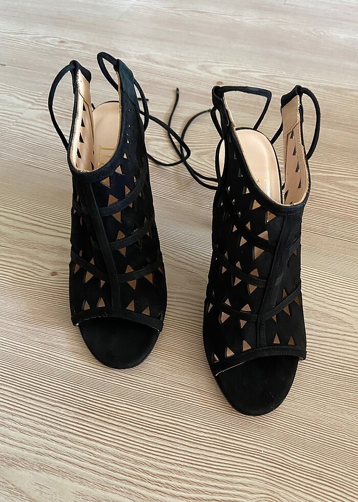 İnci Süet Kadın Ayakkabısı - Görsel 3