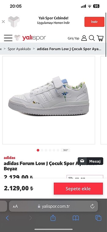 Adidas forum low j