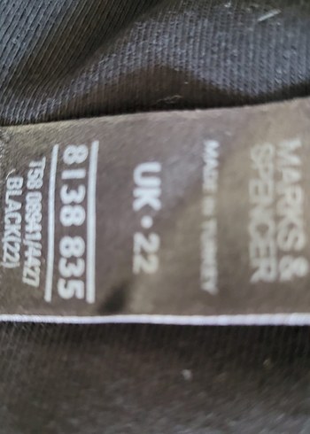 M&S Siyah İşlemeli Boncuklu V Yaka Bluz - Görsel 7