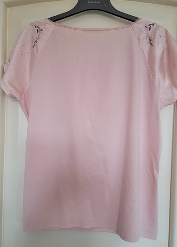 M&S Kolu Nakışlı Tshirt - Görsel 12