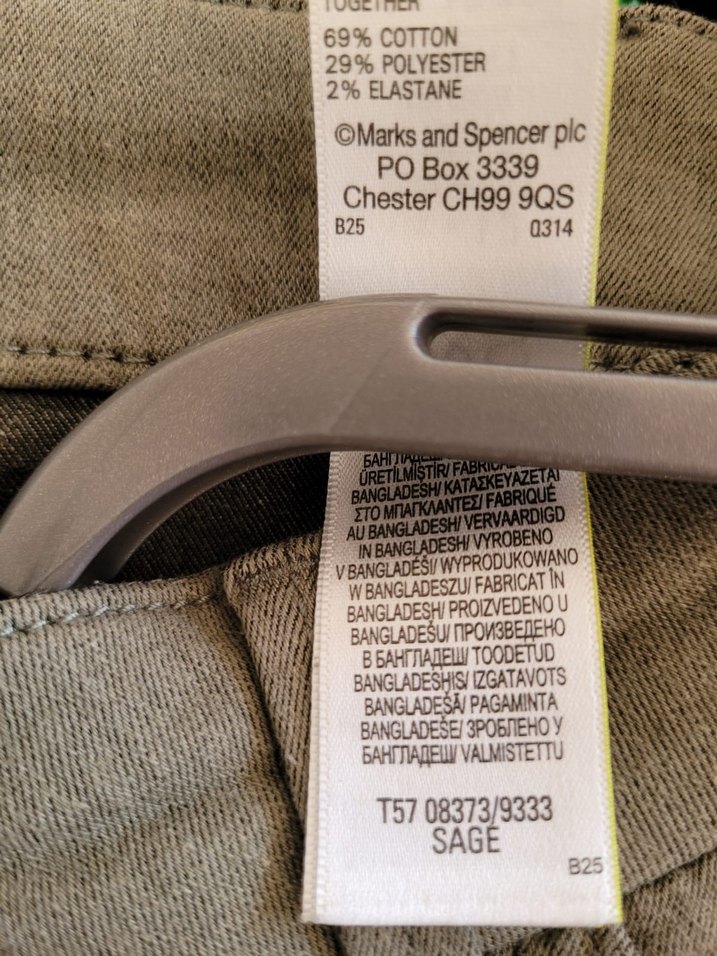 M&S Yeşil Pantolon - Görsel 5