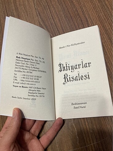 İhtiyarlar risalesi