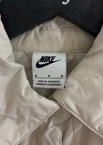 Nike Bej Düğmeli Kadın Midi Ceket - Görsel 2