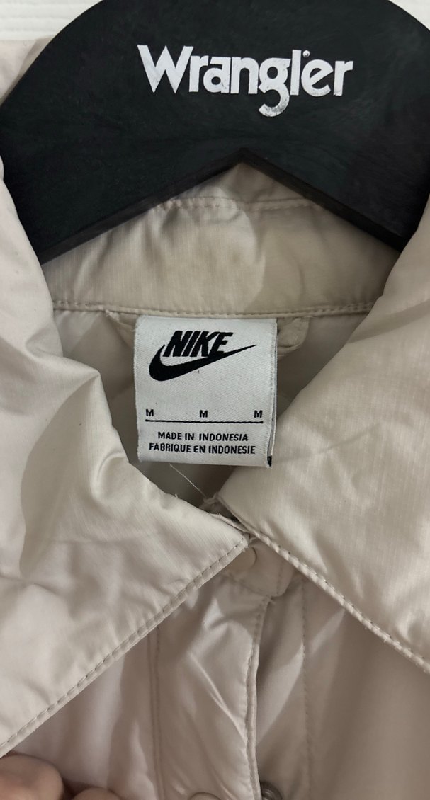 Nike Bej Düğmeli Kadın Midi Ceket - Görsel 2