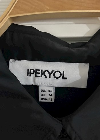 İpekyol Siyah Düğmeli Kadın Gömlek - Görsel 2