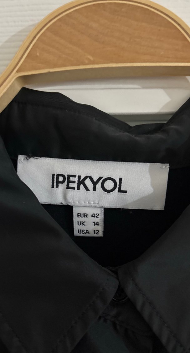 İpekyol Siyah Düğmeli Kadın Gömlek - Görsel 2