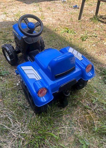 Mavi Pedalli Traktör - Görsel 2