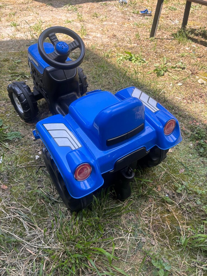 Mavi Pedalli Traktör - Görsel 2