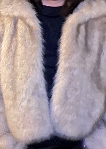 Bohem Midi Kadın Suni Kürk Ceket - Görsel 2