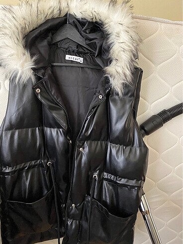 Yelek şapkası kürklü beli isteğe göre sıkılabilir - Görsel 6