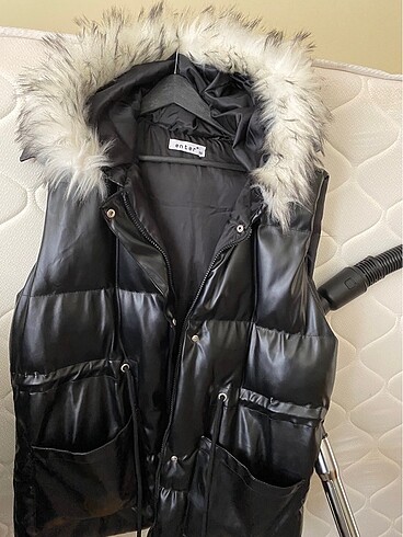 Yelek şapkası kürklü beli isteğe göre sıkılabilir - Görsel 7