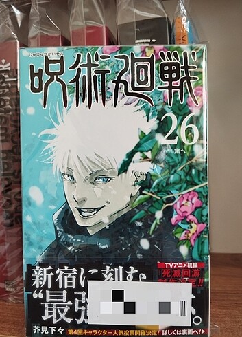 Jujutsu kaisen 26 cilt japonca