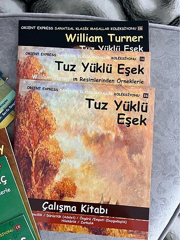  18 adet kitap seti 5. Sınıf
