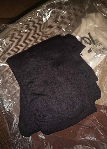 Uzun Kollu Siyah Straplez Mini Elbise - Görsel 3