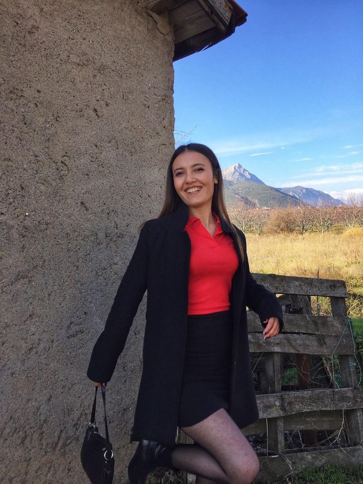 Siyah Midi Kadın Kaban - Görsel 2