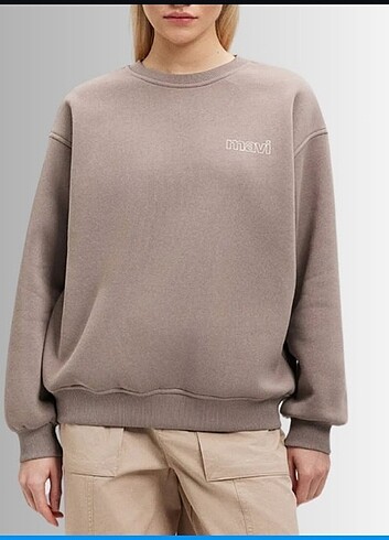 m Beden mavi Marka Sweatshirt