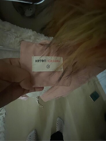 m Beden pembe Renk Koton 38 beden parka