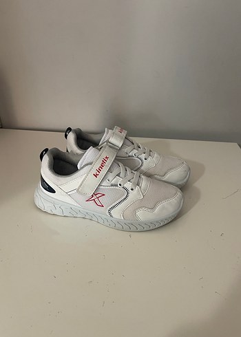 Kinetix beyaz ekru spor ayakkabi - Görsel 2
