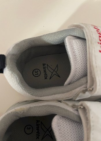 Kinetix beyaz ekru spor ayakkabi - Görsel 3