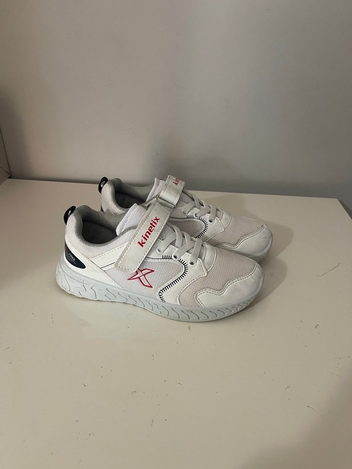 Kinetix beyaz ekru spor ayakkabi - Görsel 2
