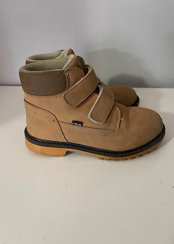 Bej Süet Erkek Çocuk Botu Tokalı Fila - Görsel 3