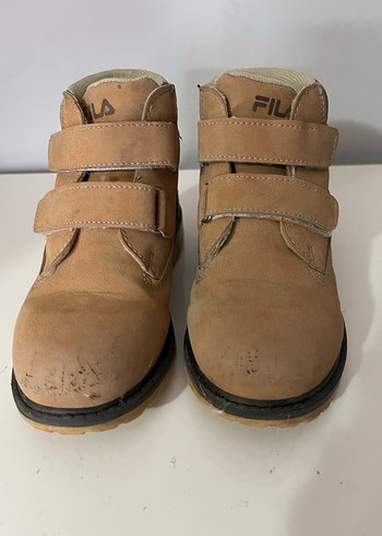 Bej Süet Erkek Çocuk Botu Tokalı Fila - Görsel 2