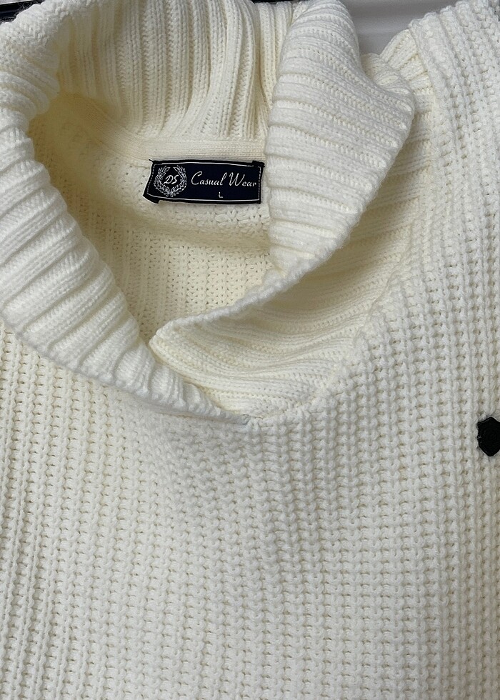 Erkek 
Beyaz swearshirt Ds - Görsel 3