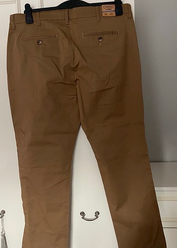 Bej Erkek Normal Kesim Pantolon 
36-29 - Görsel 3
