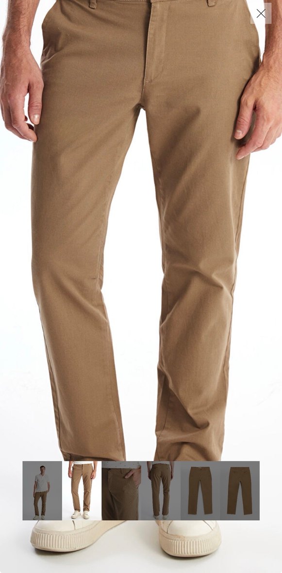 Bej Erkek Normal Kesim Pantolon 
36-29 - Görsel 4