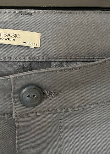 Lacivert Regular Fit Erkek Kot Pantolon 38/29 - Görsel 2