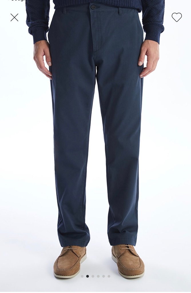 Lacivert Regular Fit Erkek Kot Pantolon 38/29 - Görsel 4