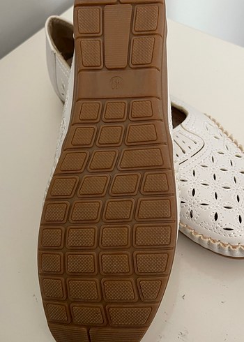 Beyaz Kadın Dolgu Topuklu Düz Ayakkabı 40 - Görsel 3