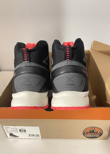 Kinetix Outdoor Gri Turuncu Erkek Ayakkabı 42 - Görsel 4